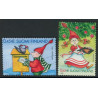 Finland. 2003. Julefrimærker. AFA nr. 1664-65 **    , postfrisk stemplet