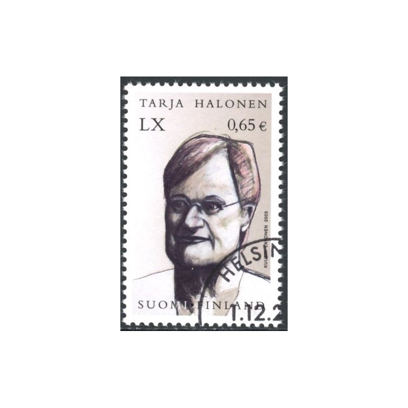 Finland. 2003. Finlands præsident. AFA nr. 1668  **   , postfrisk stemplet