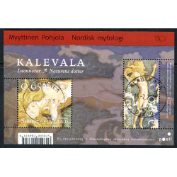 Finland. 2004. Nordisk mytologi, miniark. AFA nr. 1690-91  **       , postfrisk stemplet