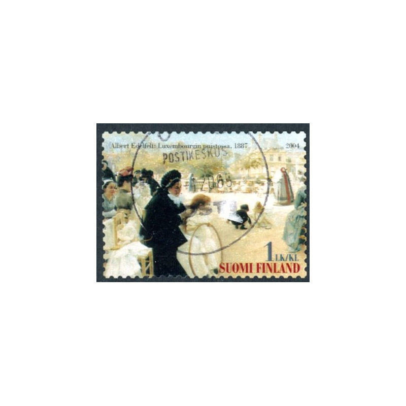 Finland. 2004. Maleri af Edelfelt AFA nr. 1694  **       , postfrisk stemplet