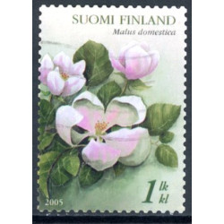Finland. 2005. Æbleblomst. AFA nr. 1729  **      , postfrisk stemplet