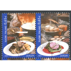 Finland. 2005. Europafrimærker, parstykke. AFA nr. 1739-40 **      , postfrisk stemplet