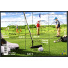 Finland. 2005. Golf som familiesport, miniark. AFA nr. 1745-48 **      , postfrisk stemplet