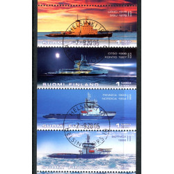 Finland. 2005. Isbrydere, sammentryk. AFA nr. 1750-53 **     , postfrisk stemplet