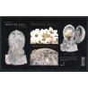 Finland. 2005. Faberge's vinteræg, miniark. AFA nr. 1759-60 **     , postfrisk stemplet