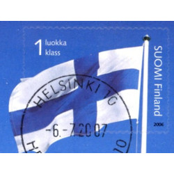 Finland. 2006. Finlands flag. AFA nr. 1776 **     , postfrisk stemplet