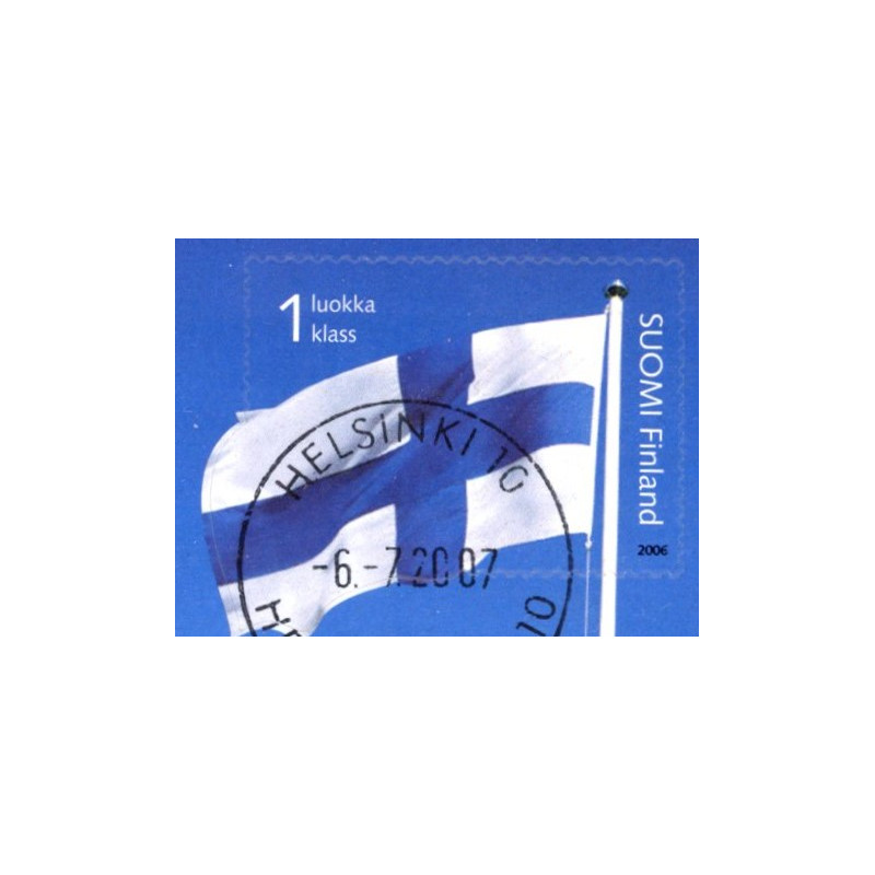 Finland. 2006. Finlands flag. AFA nr. 1776 **     , postfrisk stemplet
