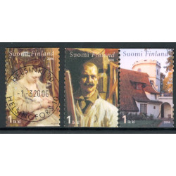Finland. 2006. Maleren A. Gallen-Kallela. AFA nr. 1777-82 **     , postfrisk stemplet