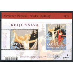 Finland. 2006. Nordisk mytologi II, miniark. AFA nr. 1786-87 **     , postfrisk stemplet