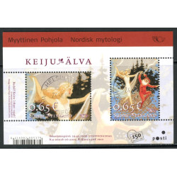 Finland. 2006. Nordisk mytologi II, miniark. AFA nr. 1786-87 **     , postfrisk stemplet