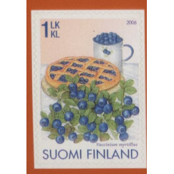 Finland. 2006. Blåbær. AFA nr. 1804 **    , postfrisk stemplet
