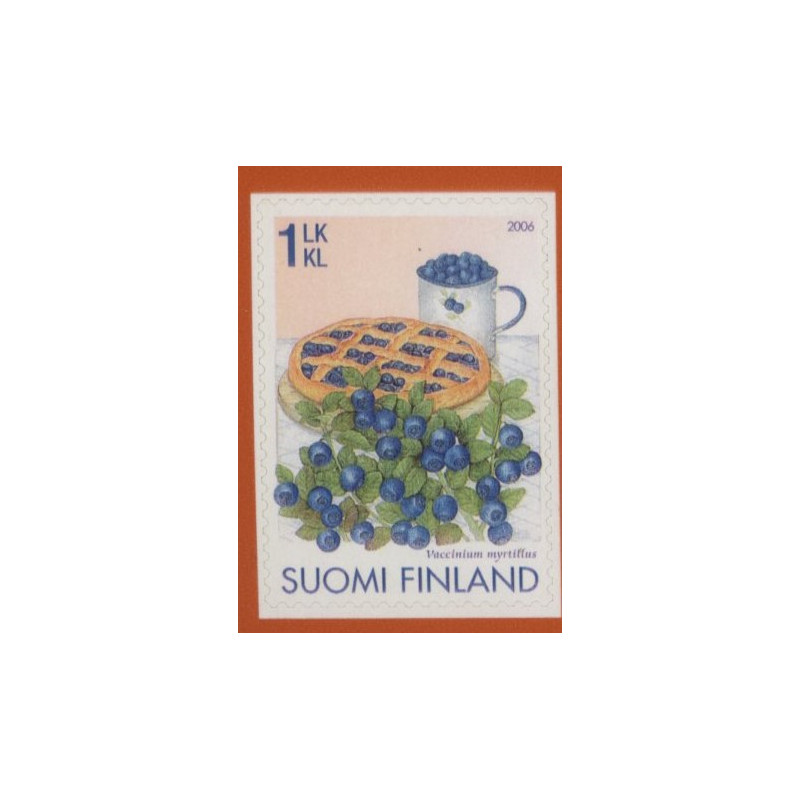 Finland. 2006. Blåbær. AFA nr. 1804 **    , postfrisk stemplet