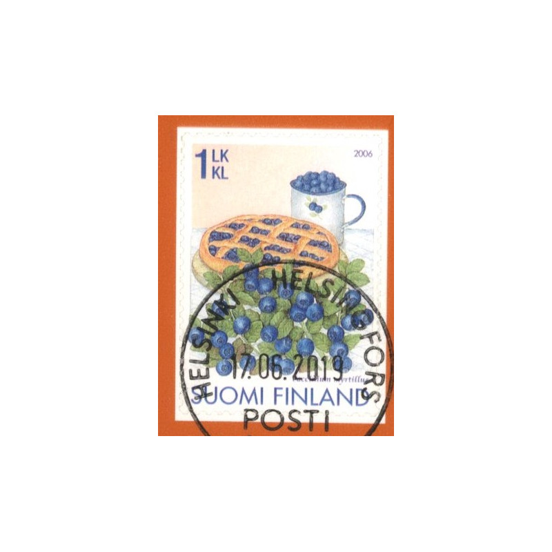 Finland. 2006. Blåbær. AFA nr. 1804 **    , postfrisk stemplet
