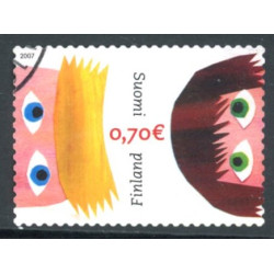 Finland. 2007. Vinterlandskab, og Valentinsdag. AFA nr. 1819-20 **    , postfrisk stemplet