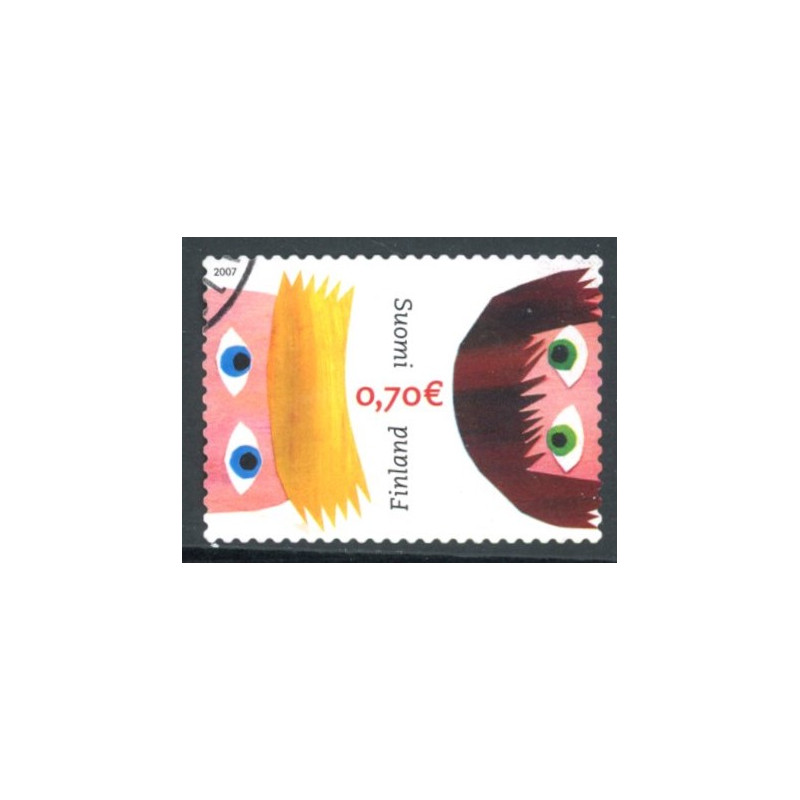 Finland. 2007. Vinterlandskab, og Valentinsdag. AFA nr. 1819-20 **    , postfrisk stemplet