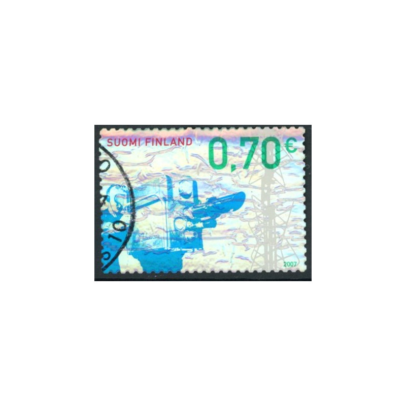 Finland. 2007. Tv i 50 år. AFA nr. 1821 **    , postfrisk stemplet