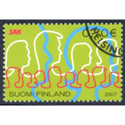 Finland. 2007. Centralorganisation 100 år. AFA nr. 1830 **   , postfrisk stemplet