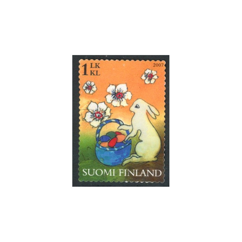Finland. 2007. Påske. AFA nr. 1828 **   , postfrisk stemplet
