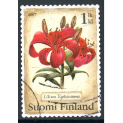 Finland. 2007. Lilje. AFA nr. 1829 **   , postfrisk stemplet