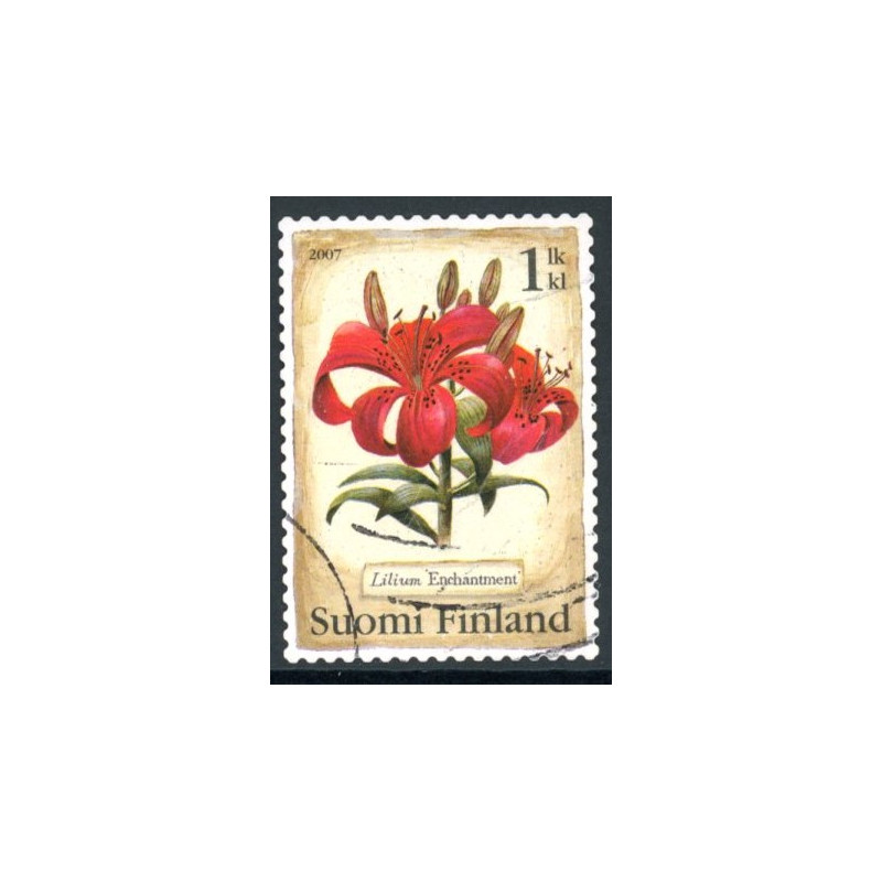 Finland. 2007. Lilje. AFA nr. 1829 **   , postfrisk stemplet