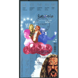 Finland. 2007. Melodi Grand Prix, miniark. AFA nr. 1833-36 **      , postfrisk stemplet