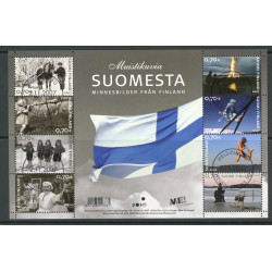Finland. 2007. Erindringsbilleder fra Finland, miniark. AFA nr. 1868 **              ,       postfrisk stemplet