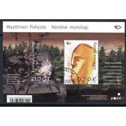 Finland. 2008. Nordisk mytologi III, miniark. AFA nr. 1903 **          ,       postfrisk stemplet