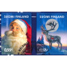 Finland. 2010. Julemanden og renen. AFA nr. 2066-67 **        , stemplet postfrisk