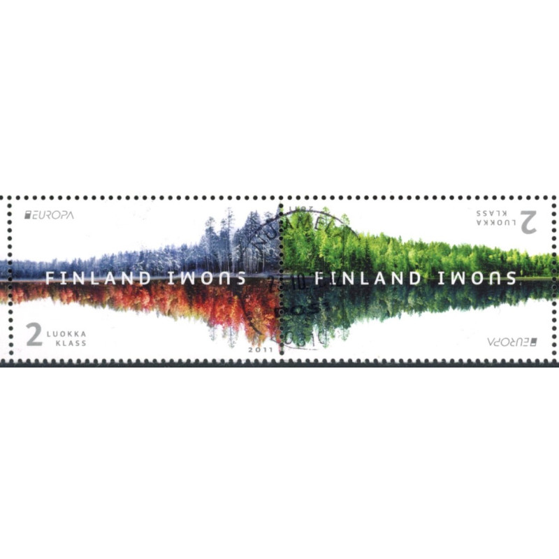 Finland. 2011. Europamærker, parstykke. AFA nr. 2122-23 **   , stemplet postfrisk