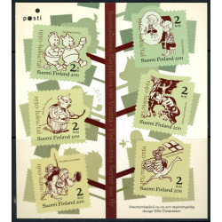 Finland. 2011. Finske Serier, miniark. AFA nr. 2145 **   , stemplet postfrisk