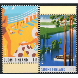 Finland. 2012. Europamærker/Cept. AFA  nr. 2205-06 **       , stemplet postfrisk (o)