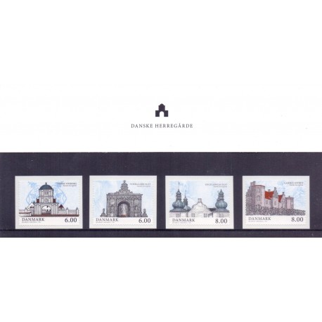 Souvenirmappe. 2011. Danske Herregårde. AFA nr. SM 95