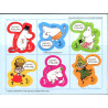 Finland. 2013. Mumifavoritter, blokudgave. AFA  nr. 2255-60 **                   , stemplet postfrisk (o)