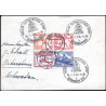 USA. 1930. Opfrankeret Zeppelin helsag til Jamaica. sign af Willy Von Meister (agent for Zepplin i USA)