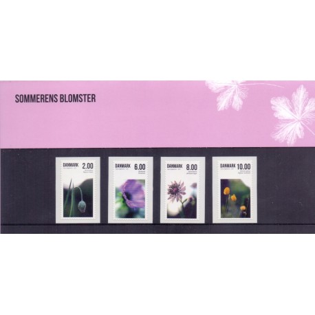Souvenirmappe. 2011. Sommerens Blomster. AFA nr. SM 97