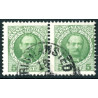 DWI. 1907-08. Kong Fred. VIII 5 bit. stemplet Frederikssted . AFA nr 36 st. parstykke