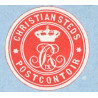 DWI. Oblat fra Christiansteds postkontor