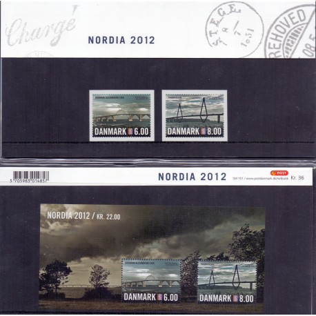 Souvenirmappe. 2012. Nordia 2012. AFA nr. SM 101