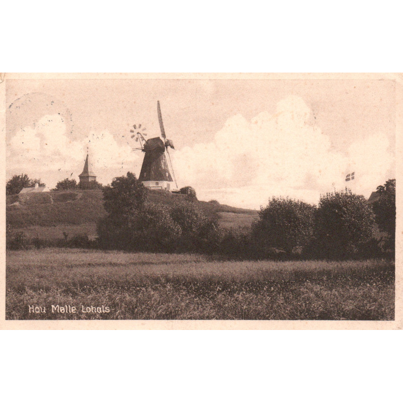 Lohals. Hou Mølle, brugt (Jenssen-Tusch)