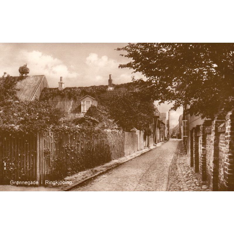 Ringkøbing. Grønnegade, ubrugt (Bollerup)