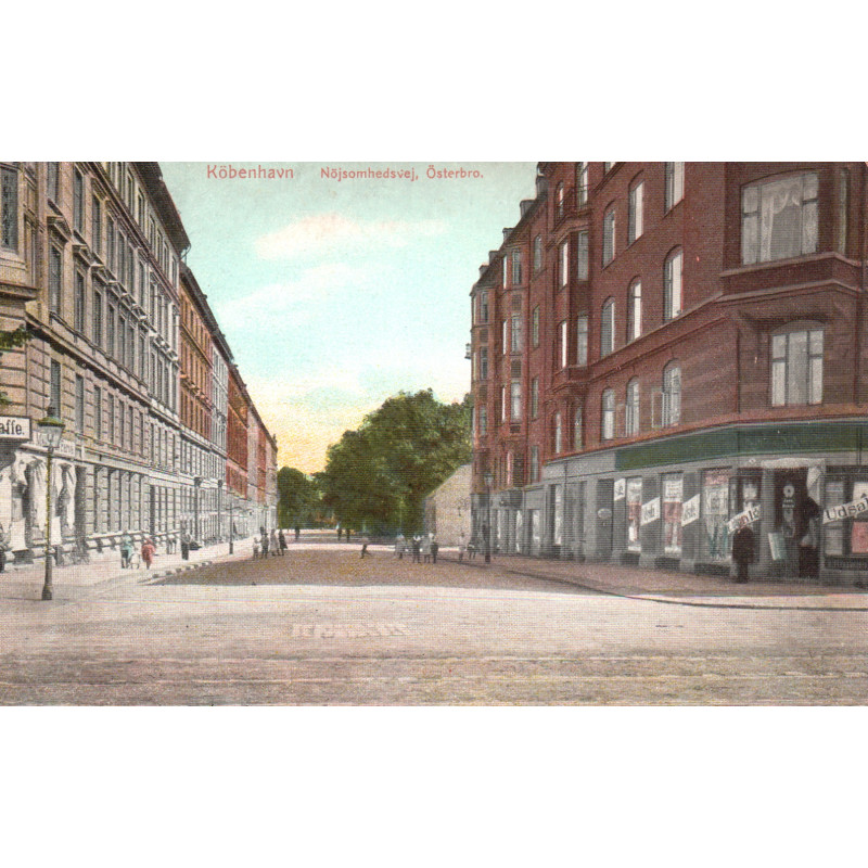 København. Nöjsomhedsvej, Österbro. ubrugt (?)
