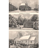Kolind, Julehilsen fra. 3-delt motiv. brugt med julemærke 1931. (Clemmesens)
