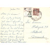 Færøerne. Gledilig Jól, Klipfisk stempel og julemærke 1961 (Thule)