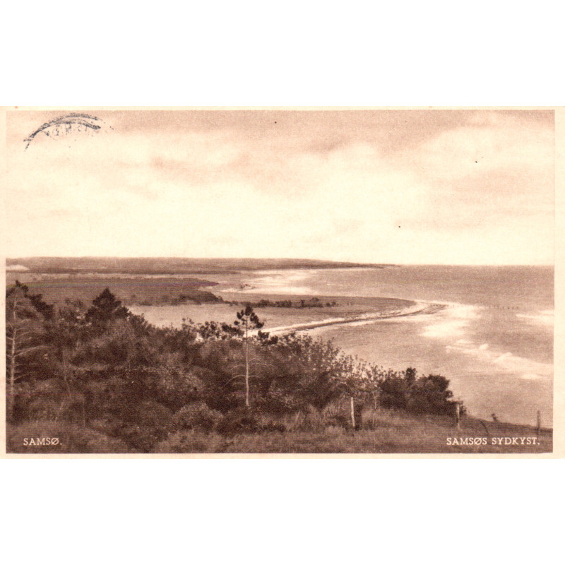 Samsø. Samsøs sydkyst, brugt (Nebles)