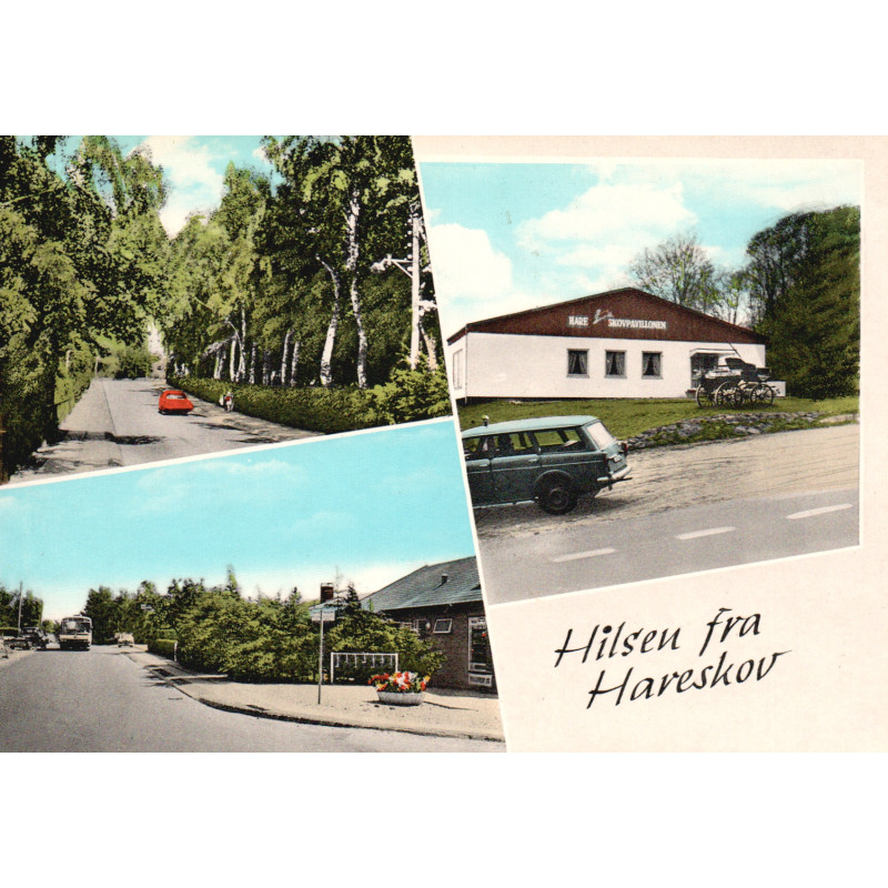 Hareskoven. Hilsen fra, ubrugt (Kiosken)