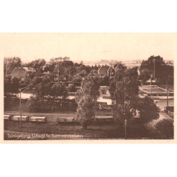 Sakskøbing. Saxkøbing Udsigt fra Sukkerfabrikken. Ubrugt (Steffensen)