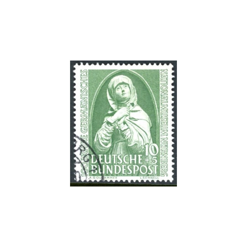 Vesttyskland. 1952. Nationalmuseum. AFA 1115 **, st.
