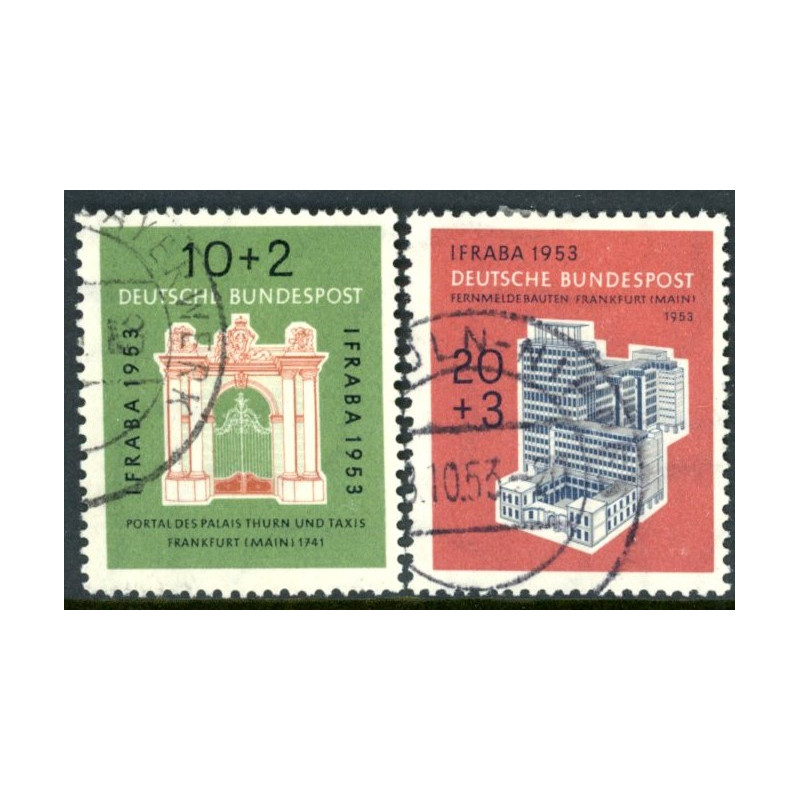 Vesttyskland. 1953. IFRABA. AFA 1134-35 **    , st.