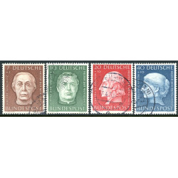 Vesttyskland. 1954. Menneskehedens hjælpere. AFA nr. 1163-66 **    , st.