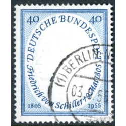 Vesttyskland. 1955. Friedrich Schiller. AFA nr. 1173 **    , st.